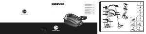 Kullanım kılavuzu Hoover AT70_AT75011 Elektrikli süpürge