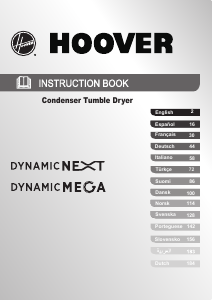 Manual de uso Hoover DNC D913BX-S Secadora