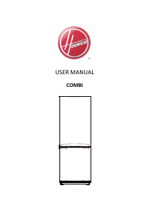 Manual Hoover HMNB 6182X5WDK Fridge-Freezer