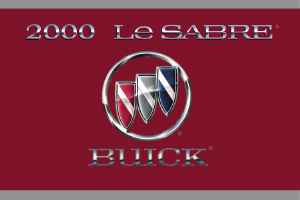 Manual Buick LeSabre (2000)