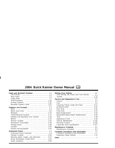 Manual Buick Rainier (2004)