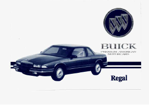 Manual Buick Regal (1993)