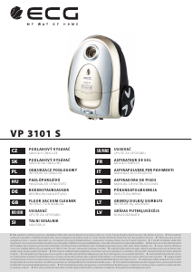 Manual ECG VP 3101 S Vacuum Cleaner