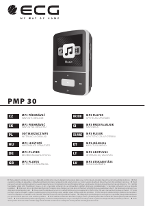 Návod ECG PMP 30 Mp3 prehrávač
