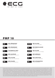 Vadovas ECG PMP 10 MP3 leistuvas