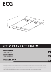 Návod ECG EFT 6169 SS Digestor