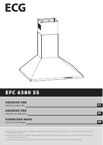 Manuál ECG EFC 6380 SS Odsavač par
