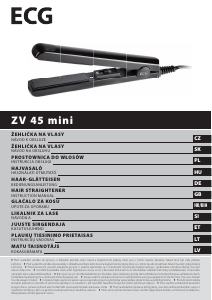 Rokasgrāmata ECG ZV 45 Mini Matu taisnotājs