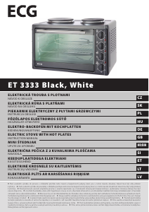 Manuál ECG ET 3333 Trouba