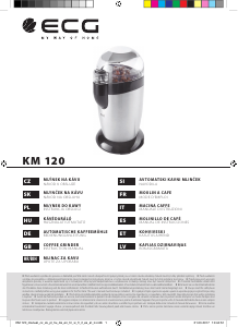 Manuale ECG KM 120 Macinacaffè