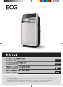 Priručnik ECG MK 103 Klimatizacijski uređaj