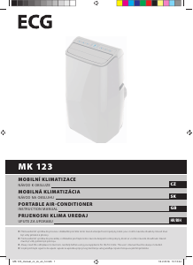 Handleiding ECG MK 123 Airconditioner