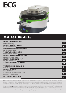 Manuál ECG MH 168 Fit4life Víceúčelový vařič