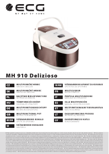 Manuál ECG MH 910 Delizioso Víceúčelový vařič