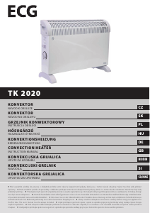 Manual ECG TK 2020 Heater