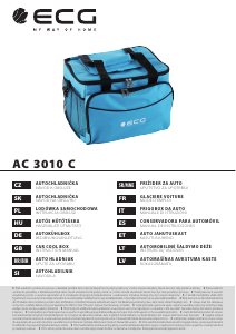 Návod ECG AC 3010 C Chladiaci box