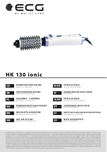 Priročnik ECG HK 130 Ionic Oblikovalec za lase