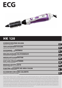 Návod ECG HK 120 Kulma na vlasy