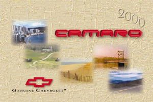 Manual Chevrolet Camaro (2000)