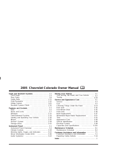 Handleiding Chevrolet Colorado (2005)