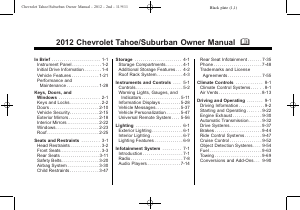 Manual Chevrolet Suburban (2012)