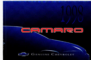 Manual Chevrolet Camaro (1998)