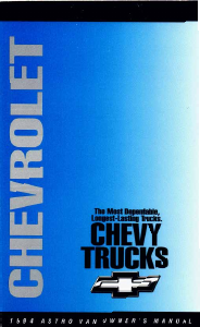 Manual Chevrolet Astro Passenger (1994)