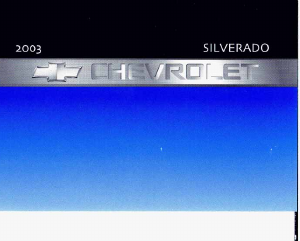 Manual Chevrolet Silverado 1500 (2003)