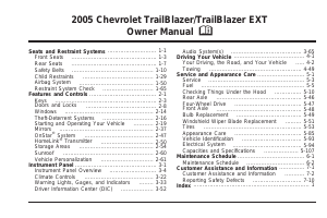 Manual Chevrolet TrailBlazer (2005)