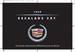 Manual Cadillac Escalade EXT (2006)