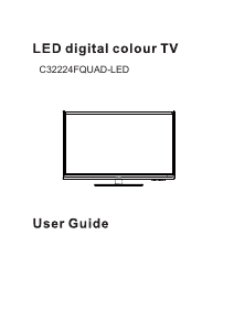 Manual Cello C32224FQUAD LED Television