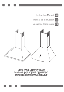 Manual de uso Orima OR 862 Campana extractora