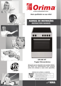 Manual de uso Orima OR 646 VIT Cocina