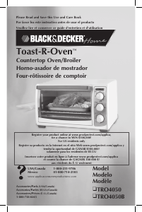 Handleiding Black and Decker TRO4050B Oven