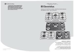 Manual Electrolux ETGB24RF0MKB Hob