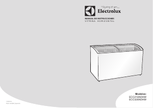 Manual de uso Electrolux ECC326NDHW Congelador