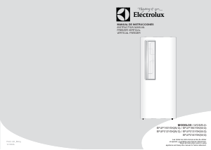 Manual de uso Electrolux EFUP313YSKW Congelador