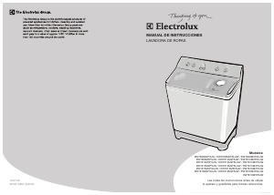 Manual de uso Electrolux EWTE09M3FSJW Lavadora