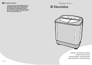 Manual de uso Electrolux EWLT0561BUHW Lavadora