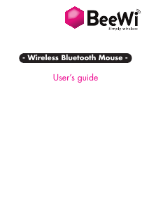 Manual BeeWi BBM200 Mouse