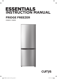 Manual Currys Essentials C50BW16 Fridge-Freezer