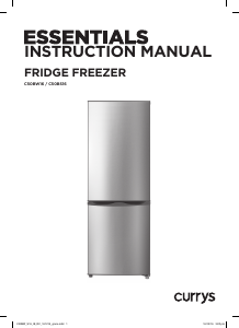 Manual Currys Essentials C50BS16 Fridge-Freezer
