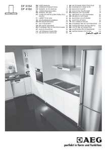 Manuale AEG DF6164 Cappa da cucina