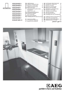 Manuale AEG X69264MD1 Cappa da cucina