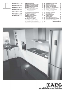 Manuale AEG X68165MV10 Cappa da cucina