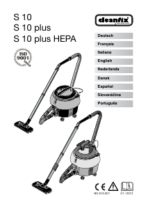 Manual Cleanfix S 10 plus Vacuum Cleaner