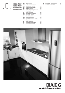 Manuale AEG X99384MD01 Cappa da cucina