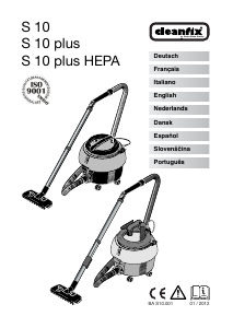 Manuale Cleanfix S 10 Aspirapolvere