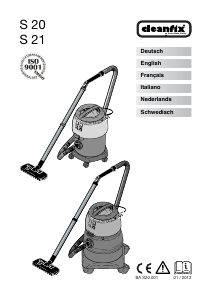 Manual Cleanfix S 21 Vacuum Cleaner