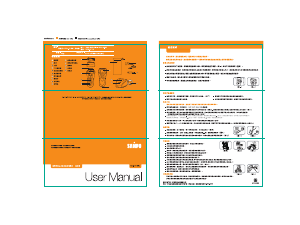 说明书 声宝EA-Z1112WL剃须刀